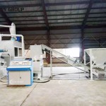 Japan customer cable wire recycling machine work site