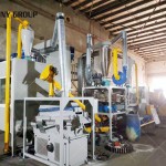 Singapore customer PCB recycling machine work site