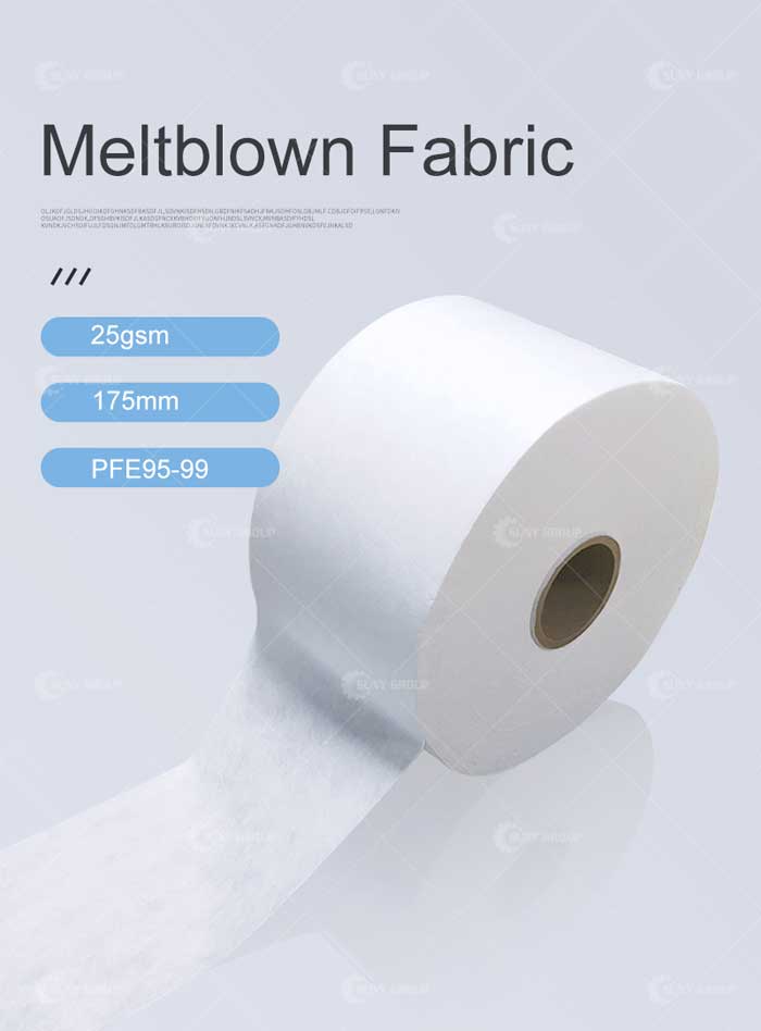 Special meltblown fabric for mask making