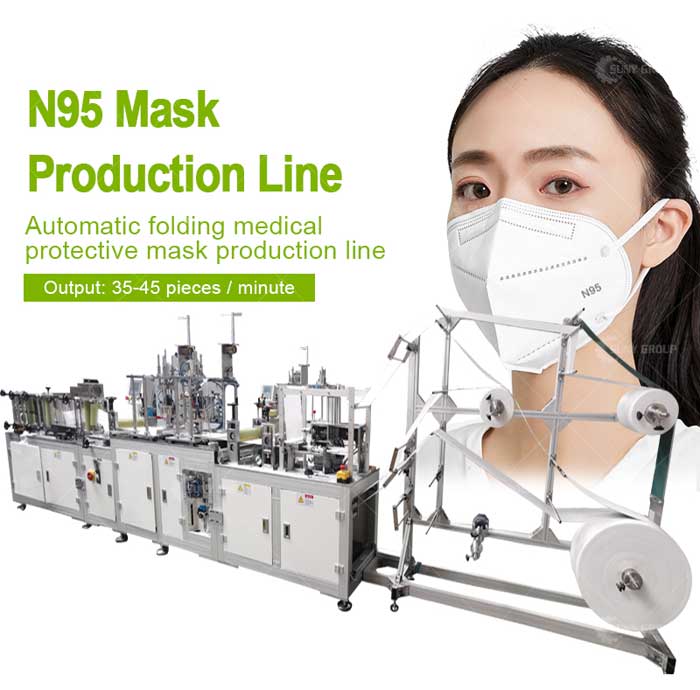 N95 Automatic Face Mask Making Machine